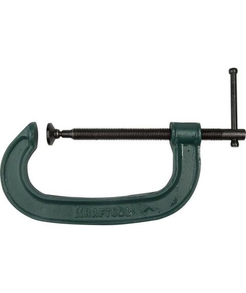 Тиски, струбцины, наковальни, верстаки: Струбцина G-образная KRAFTOOL EXTREM G-150 150х65 мм [32229-150] фотографии