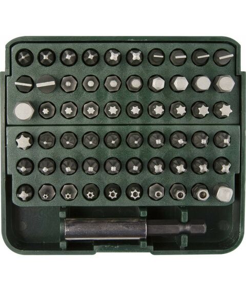 Наборы оснастки: Набор бит с адаптером KRAFTOOL Grand-61 61 шт [26140-H61] фотографии