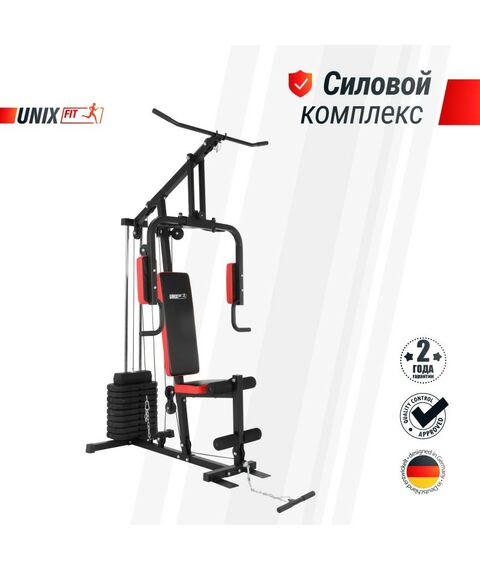 Грузоблочные силовые тренажеры: Силовой комплекс UNIXFIT BLOCK 40 фотографии