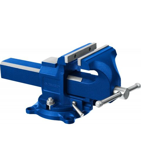 Тиски, струбцины, наковальни, верстаки: Быстрозажимные слесарные тиски Зубр 150 мм [32707-150] фотографии