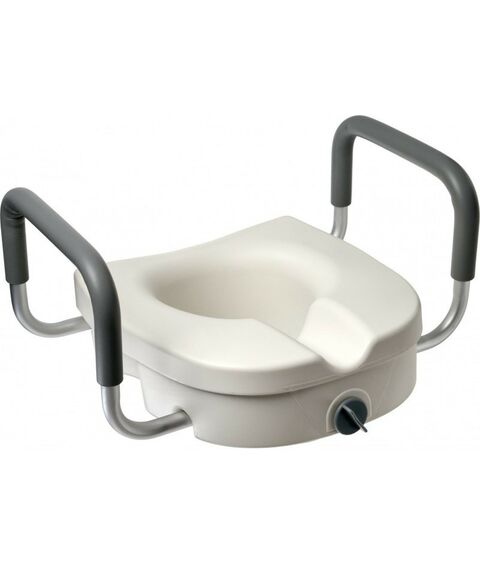 Кресло-туалеты: Сиденье-насадка для унитаза со съемными поручнями Bradex KZ 0932 фотографии