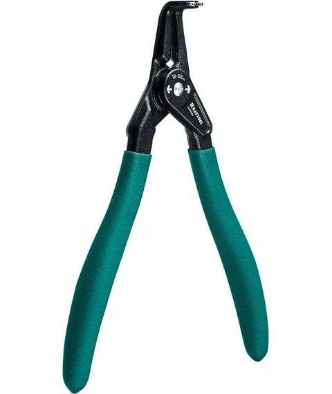 Демонтажный инструмент: Съемник стопорных колец KRAFTOOL 180 мм изогнутые губки, внешний [22812-4] фотографии