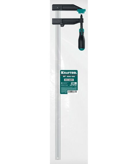 Тиски, струбцины, наковальни, верстаки: Струбцина F KRAFTOOL MF-500/120 120х500 мм [32011-120-500] фотографии