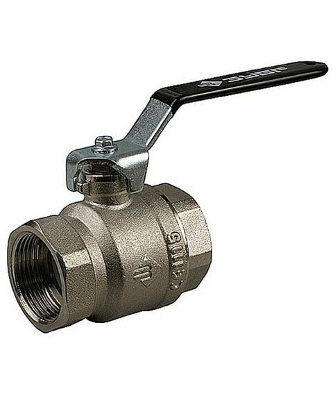 Столярно-слесарный инструмент: Шаровой кран Зубр 4-51320-C-3/2 d 1 1/2", ручка-рычаг [4-51320-C-3/2] фотографии