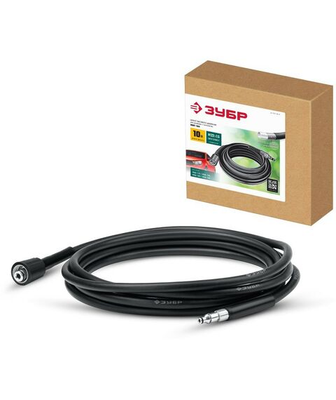 Принадлежности для электроинструмента: Шланг высокого давления Зубр 70411-180-10 для пистолета МИГ-180, 10 м фотографии