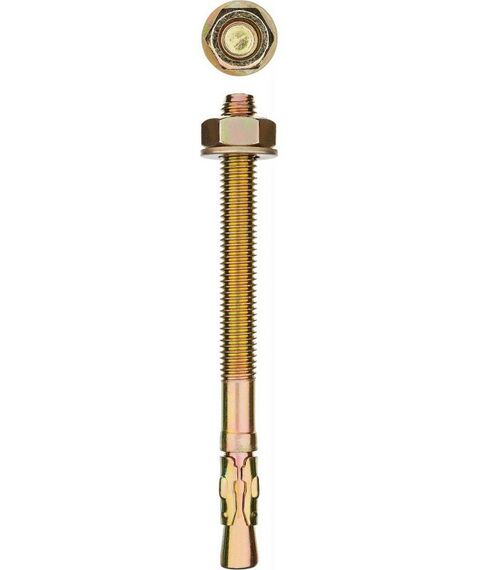 Анкерный крепеж: Клиновой анкер Зубр М6 х 65 мм 100 шт [302032-06-065] фотографии