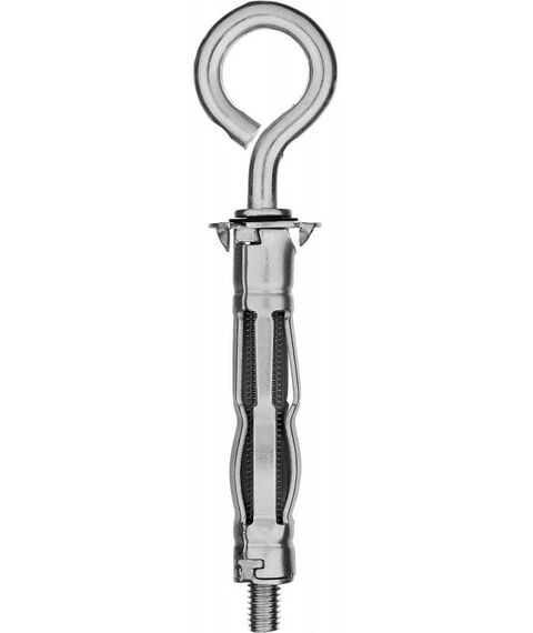 Анкерный крепеж: Анкер с кольцом для пустотелых конструкций Зубр МОЛЛИ М5 x 52 x 11 мм 80 шт [302532-05-052] фотографии