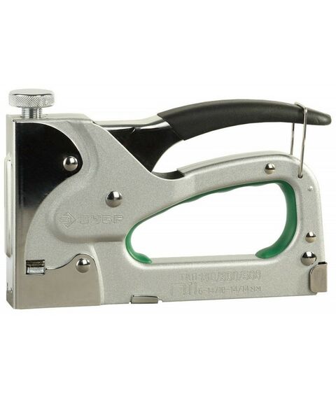 Степлеры: Стальной рессорный степлер Зубр Про-140 тип 140 (G/11/57) 20GA (6-16 мм)/300/500 [4-31573] фотографии