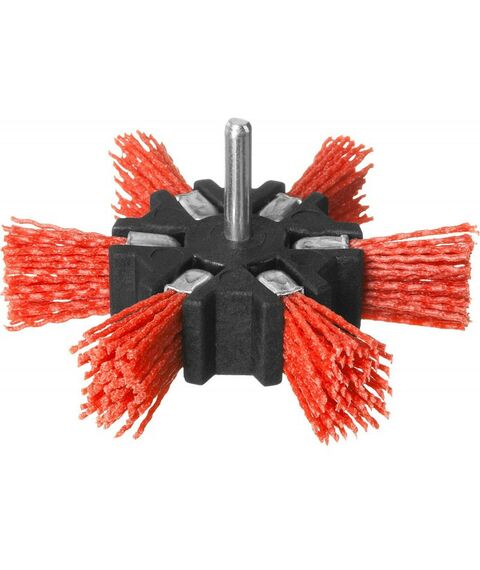 Шлифовка, зачистка: Щетка дисковая Зубр Профессионал 100 мм нейлоновая проволока [35163-100_z02] фотографии