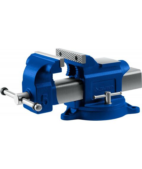 Тиски, струбцины, наковальни, верстаки: Слесарные тиски Зубр Профессионал 125 мм [32703-125] фотографии