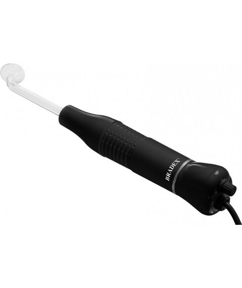 Уход за кожей: Дарсонваль Bradex KZ 1175 импульсный массажер для тела, лица и волос с 5 насадками с Неоном, черный фотографии