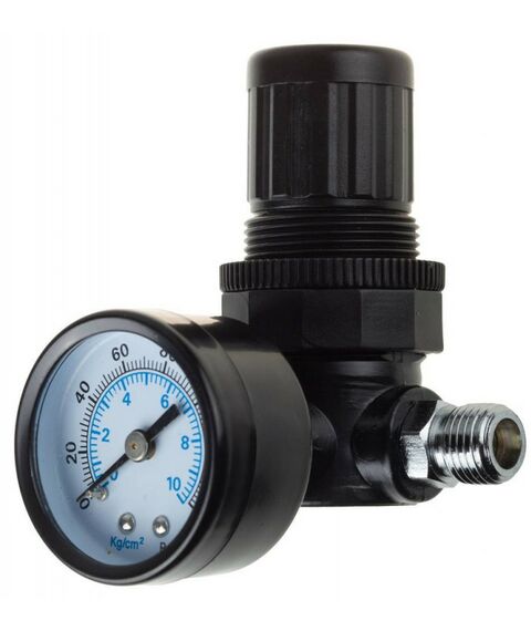 Принадлежности для пневмоинструмента: Регулятор подачи воздуха с манометром KRAFTOOL 10 бар [06503] фотографии