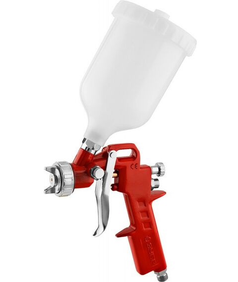 Пневмокраскопульты: Пневматический краскопульт с верхним бачком Зубр MS 200 1.3 мм [06455-1.3] фотографии