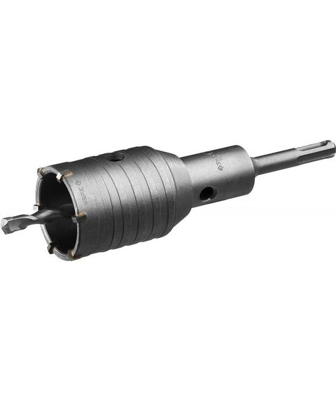 Буры, пики, коронки, сверла: Коронка по бетону с державкой Зубр Профессионал 50 мм SDS-plus, 6Т [2918-50] фотографии