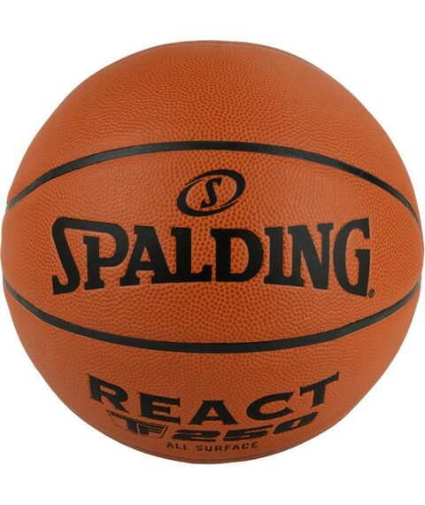 Баскетбол: Мяч баскетбольный Spalding TF-250 React р. 7 [76-801Z] фотографии