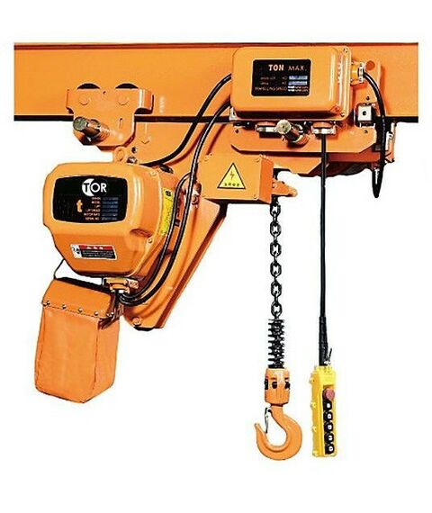 Лебедки, тали, тельферы: Таль электрическая цепная TOR HHBBSL05-02 5 т 6 м УСВ [1003961] фотографии