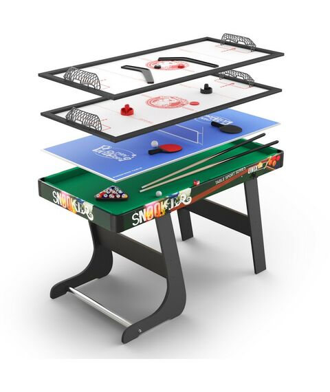 Столы трансформеры: Игровой стол складной UNIX line Трансформер 4 в 1 (125х63 cм) фотографии