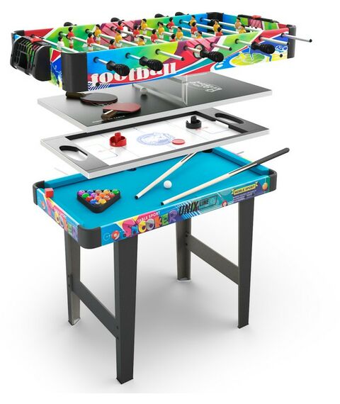 Столы трансформеры: Игровой стол UNIX line Трансформер 4 в 1 (86х43 cм) фотографии