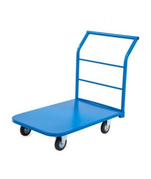 Тележки: Тележка платформенная TOR ТП-2 600х900мм, г/п 300 кг, колеса 125 мм [1005794] фотографии