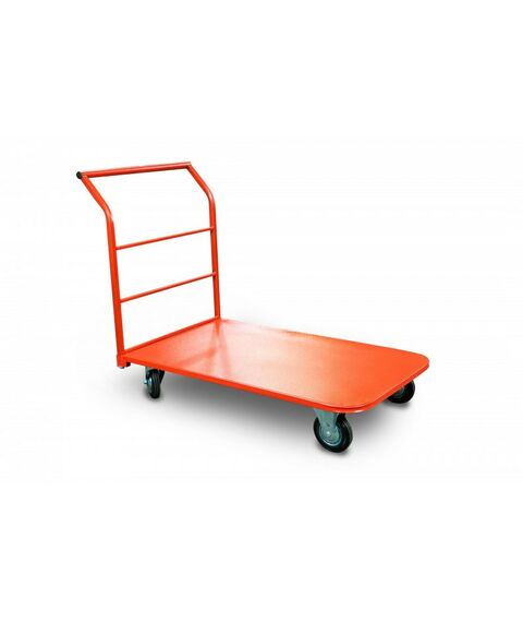 Тележки: Тележка платформенная TOR ТП-8 700x1000мм, г/п 435 кг, 160 мм [1024149] фотографии