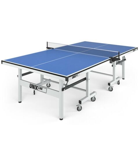 Настольный теннис: Профессиональный теннисный стол UNIX line 25 mm MDF (Blue) фотографии