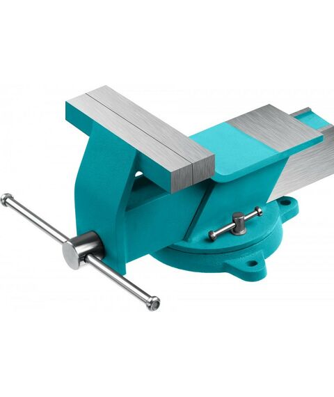 Тиски, струбцины, наковальни, верстаки: Стальные слесарные тиски СИБИН 125 мм [3244-125] фотографии