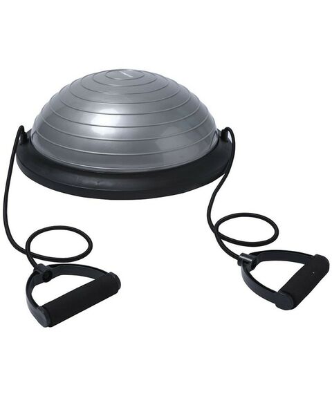 Фитнес оборудование: Полусфера балансировочная UNIX Fit Bosu с эспандерами, 58 см фотографии