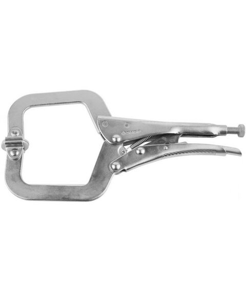 Столярно-слесарный инструмент: Зажимные клещи Зубр Профессионал 280 мм С-образный [22517] фотографии