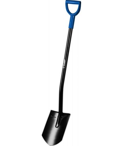Лопаты: Штыковая лопата Зубр Профессионал Артель 290 х 195 х 1200мм полотно 1.7 мм, закалено, стальной изогнутый черенок с рукояткой, тип ЛКО [39555] фотографии
