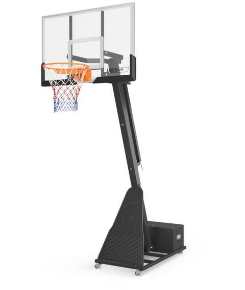 Баскетбол: Баскетбольная стойка UNIX line B-Stand-PC 54"x32" R45 H230-305 см фотографии