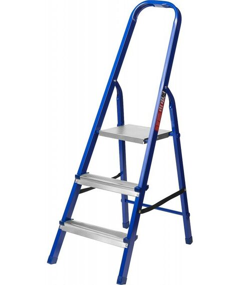 Стремянки и лестницы: Стальная стремянка MIRAX 38800-03 3 ступени, 60 см фотографии