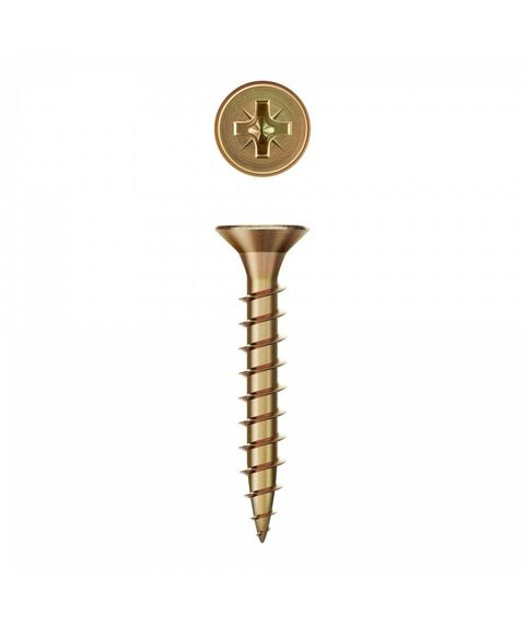 Саморезы: Универсальный саморез СУ-Ж Зубр 40 х 4.0 мм желтый цинк, 17.49 кг [4-300390-40-040] фотографии