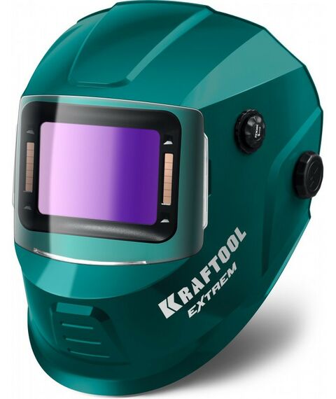 Сварочные маски: Маска сварщика KRAFTOOL EXTREM хамелеон, затемнение 3/4-8/9-13 [11062] фотографии