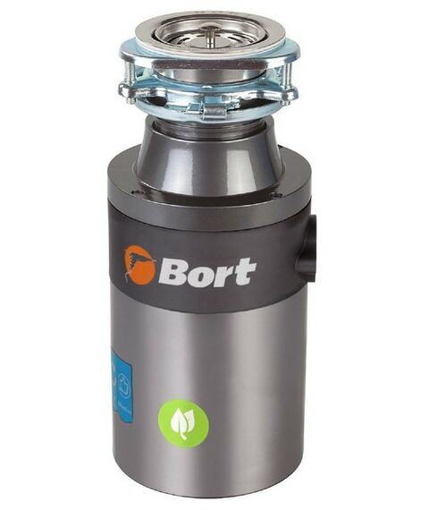 Прочая встраиваемая техника: Измельчитель пищевых отходов Bort TITAN 4000 Control 560 Вт, 3 ступени, 4.2 кг/мин, 90 мм фотографии