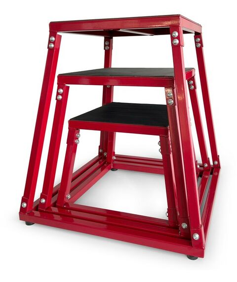 Функциональный тренинг: Комплект тумб для прыжков плиобокс UNIX Fit PRO 3 шт. фотографии