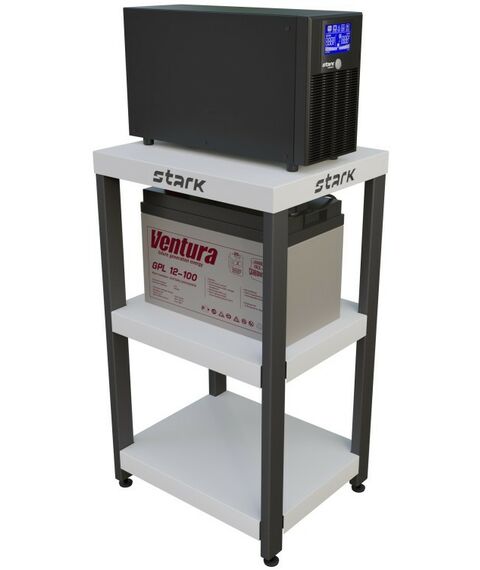 Комплект системы бесперебойного питания Stark Country 1000 LI, нагрузка 150Вт, автономия 1 час фотографии