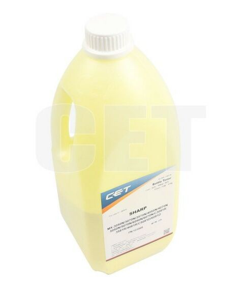 Для Sharp:  Тонер TF9Y + носитель TF9D для SHARP MX-3050N/4050N/5070N/C3081R/C5081D Yellow, 476г, 24000 стр [CET121005] фотографии