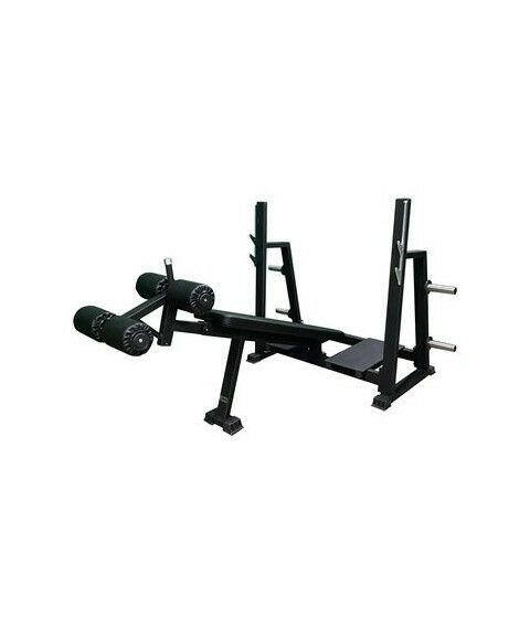 Скамья для жима под углом вниз усиленная AV103/80c фотографии