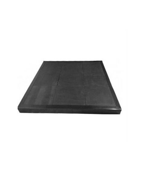 Помост для занятий гиревым спортом 1500х1500х40, резина AV841/80 фотографии