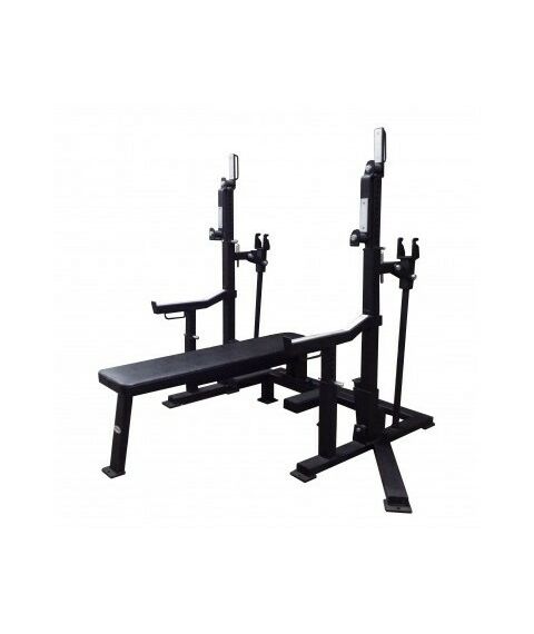 Стойка для пауэрлифтинга с жимовой скамьей AV131/80 фотографии