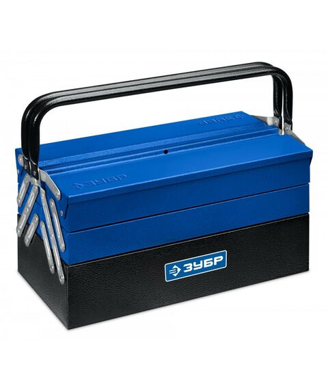 Металлический раздвижной ящик для инструментов Зубр ЯРУС-5/17 Профессионал, 430 х 210 х 205 мм, (17") 38356-17 фотографии