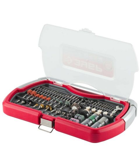 Набор мини-насадок для гравёра Зубр 206 предметов [35904-H206] фотографии