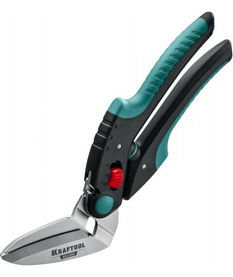 Многофункциональные прямые технические ножницы KRAFTOOL BULLDOG 250 мм [23203] фотографии