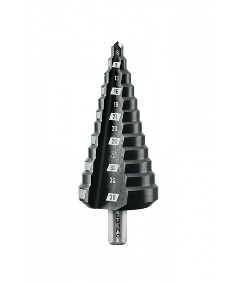Сверло ступенчатое Зубр 6-38мм 12 ступеней [29665-6-38-12] фотографии