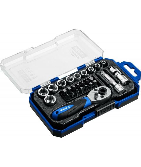 Универсальный набор инструмента Зубр Профессионал Компакт-27 27 предметов [27642-H27] фотографии