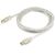 Кабель BURO USB А->B 2.0 3м прозрачный [USB2.0-AM/BM-3-TRANS] фотографии