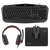 Игровой набор SVEN GS-4300 клавиатура + мышь + гарнитура + коврик, 104 кл.+12Fn, 8 смен. кл. (200-4800DPI) [SV-018382] фотографии