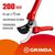 Плоскостной секатор GRINDA G-33 200 мм, закаленные лезвия, тефлоновое покрытие, пластиковые рукоятки [40211] фотографии