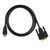 Кабель ACD ACD-DHDM1-18B HDMI 1.4, Golden Plated, 19m/25m, HDMI-DVI, черный, 1.8м фотографии