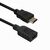 Кабель ACD ACD-DHHF1-50B HDMI 1.4, Golden Plated, 19m/19f, HDMI extension, черный, 5м фотографии